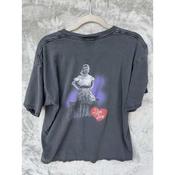 Y2K I Love Lucy Vintage Lucy T-Shirt All U Activewear Large Early 2000s - Picture 8 of 9